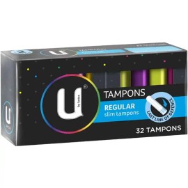 Kotex U By Kotex Tampons Regular Bulk 32 pack