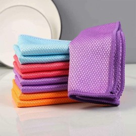 Presale Fish Scale Microfiber Polishing Cleaning Cloth (5pcs)