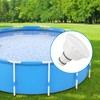 DIELOVEHUA Vacuum Adapter RP/RX Skimmer Attachment, Pool Skimmer Adapter, Compatible