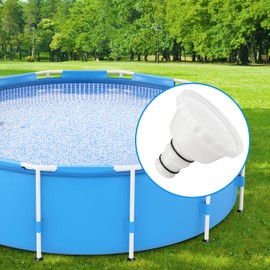 DIELOVEHUA Vacuum Adapter RP/RX Skimmer Attachment, Pool Skimmer Adapter, Compatible with Summer Waves Above Ground Pool, Pool Vacuum Adapter for 3.8 cm and 3.2 cm Hose Connection