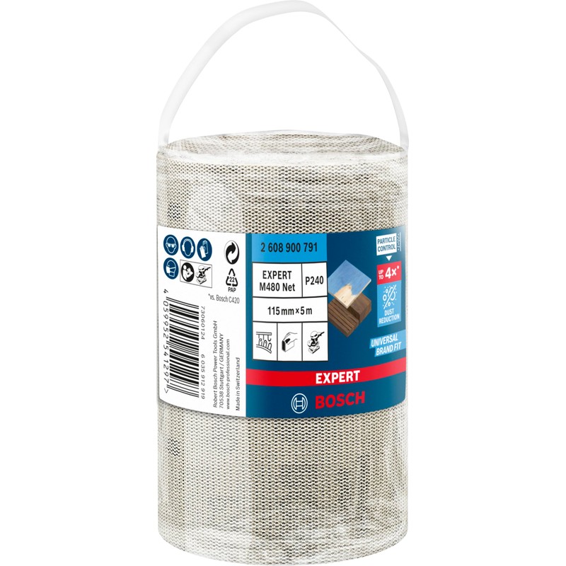 Bosch 1 x Expert M480 Mesh Structure Sanding Roll (for