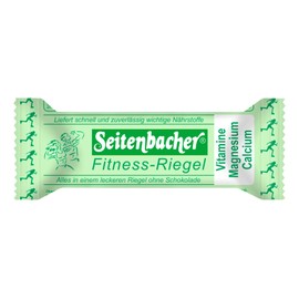 Seitenbacher Fitness Bar, Gluten-Free, Magnesium, Calcium, Vitamins, Pack of 12 (12 x 50 g)