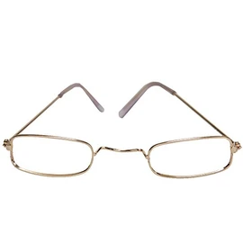 Santa Glasses without Lens Gold