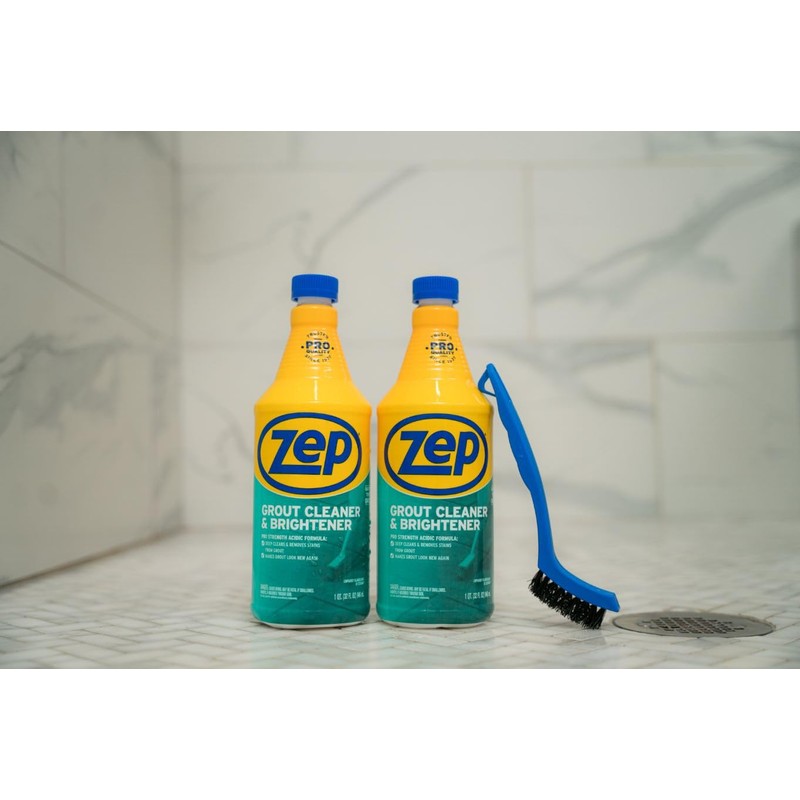 Zep Grout Cleaner and Brightener and Easy to Use Handheld