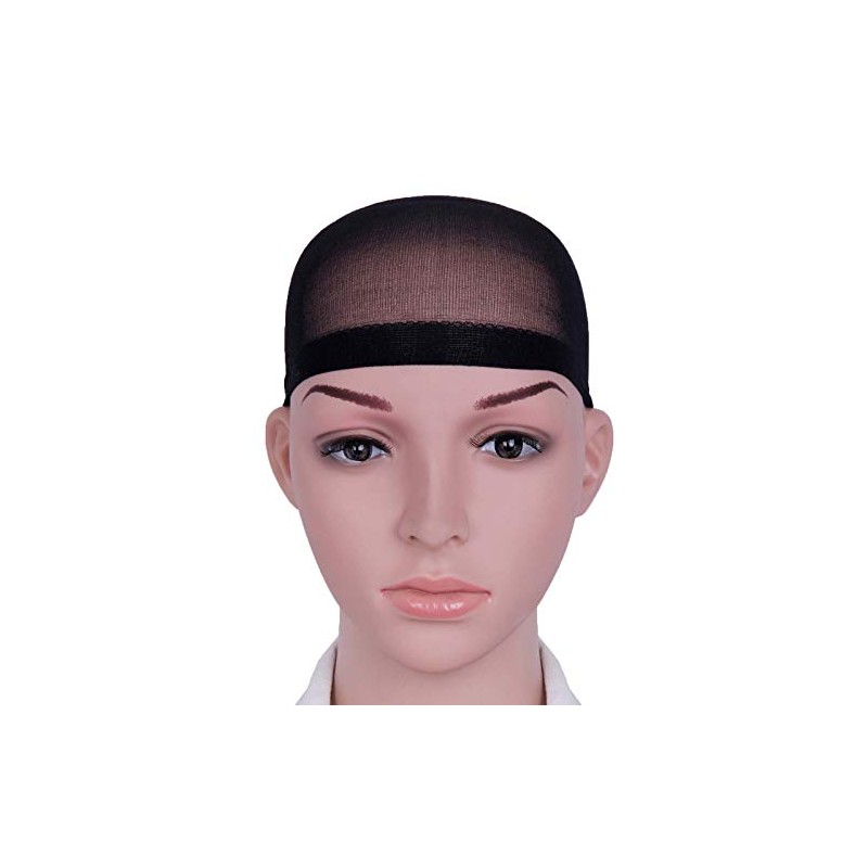 6 Pack Wig Caps | Soft Stretch Nylon Mesh, Breathable