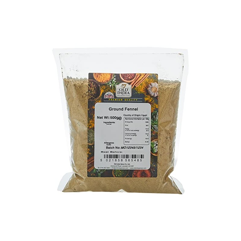 Old India Ground Fennel 500 g
