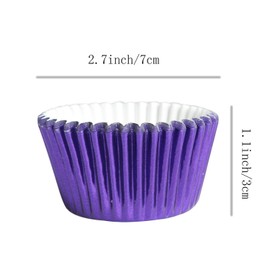 home party Foil Baking Cups Cupcake Liners,Gold Foil Cupcake Liners, Pack of 100 …