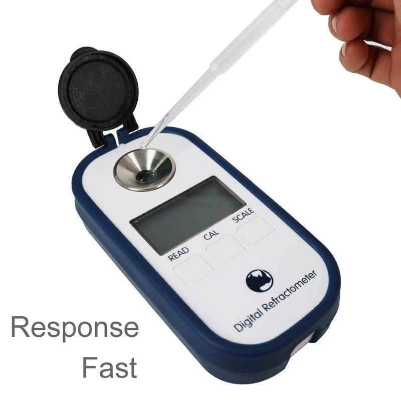 Rhino 0-90 Digital Brix Maple Syrup Jam Sauces Juice Refractometer