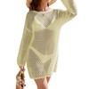 Buauty Womens Swimsuit Coverup Crochet Swim Cover Ups Bikini Bathing