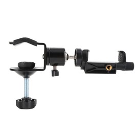 Petyoung Baby Camera Monitor Mount Bracket, 360 Degrees Rotatable Adjustable Holder Flexible Camera Stand for Crib Nursery