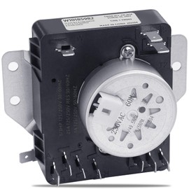 WED4815EW1 WED4950HW0 WED4800BQ1 WED5100VQ1 WED4800XQ0 WED4810EW1 7MWED1800EM0 WED4815EW Timer for Whirlpool Dryer Parts, WPW10185982 Dryer Timer Fits for Maytag Dryer Parts MEDC215EW1 MEDC300BW0