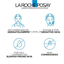 La Roche-Posay Effaclar Micro-Peeling Gel Cleanser 200mL