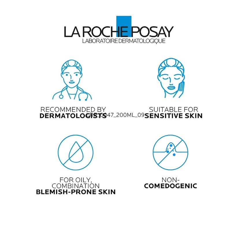 La Roche-Posay Effaclar Micro-Peeling Gel Cleanser 200mL