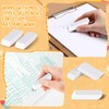 wearage 72 Count Christmas White Pencil Erasers Rectangular Rubber Eraser