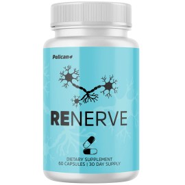 Pelican Vitamins ReNerve- Brain & Nerve Support- 60 Capsules