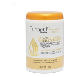 Nutrapel Tratamiento para Cabello Reseco HIdratación y Reparación con Keratina 1kg