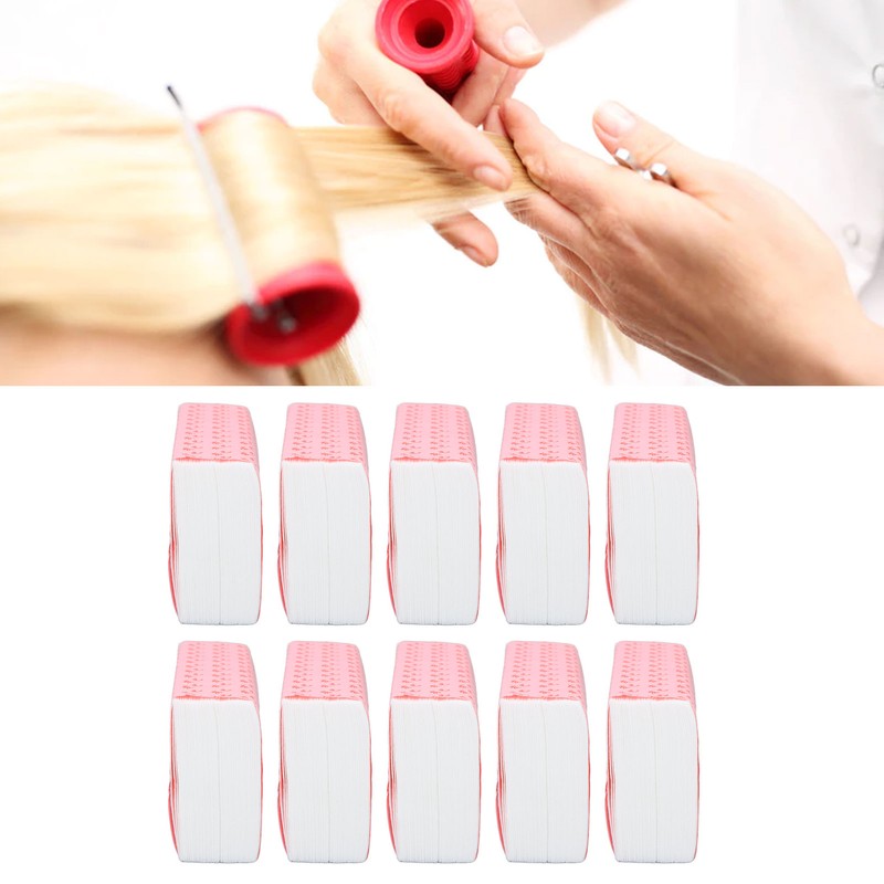 10 Packs Perm Paper Thickened Heat Resistant Highly Absorbent Perm