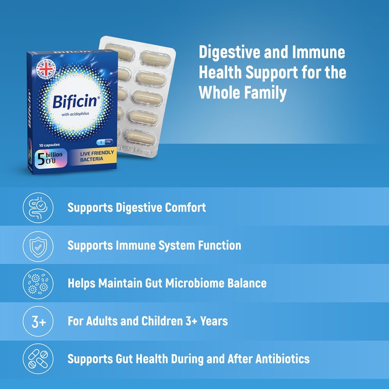 Bificin - Probiotics and Prebiotics for Gut Health - 5