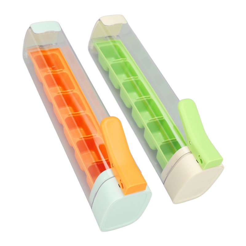 2PCS Ice Cube Trays 6 Grids Easy Release Reusable Ice