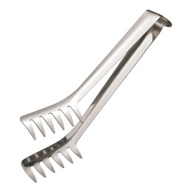 Endoshoji BSP6501 Professional Stainless Steel Spaghetti Tongs, Large, 18-8 Stainless Steel, Made in Japan