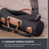 PACKOVE Leather Luggage Handle Wraps Handbag Handle Grip Protector Bag
