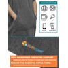 SUN CUBE Surf Poncho Changing Robe with Hood, Thick Quick