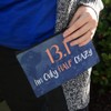 13.1 Half Marathon Half Crazy Running Runner Makeup Cosmetic Bag