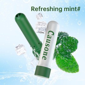 MAYCHEER Cleansing Nasal Herbal Box Double-Hole Energy Bar Energizing Cool Oil Nasal Inhaler Stick Gift - Specification: #06