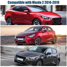 Opaltool Windscreen Sun Protection Car Replacement for Mazda 2 2014-2019, Front Windscreen Sun Protection Car Windscreen Cover, Inner Blocks, UV Rays Sun Visor Protector