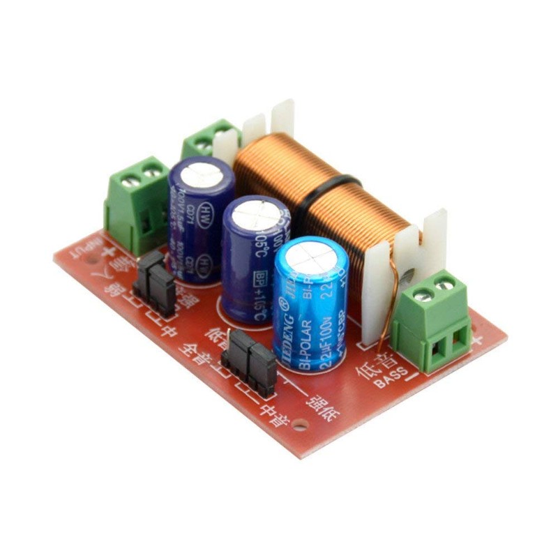 DollaTek 400W Adjustable Multi Speaker Treble/high Bass Audio Frequency Divider