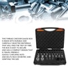 44PCS Nut and Bolt Thread Checker Aluminum Alloy Imperial and