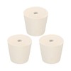 sourcing map Rubber Conical Plug 25 mm to 33 mm