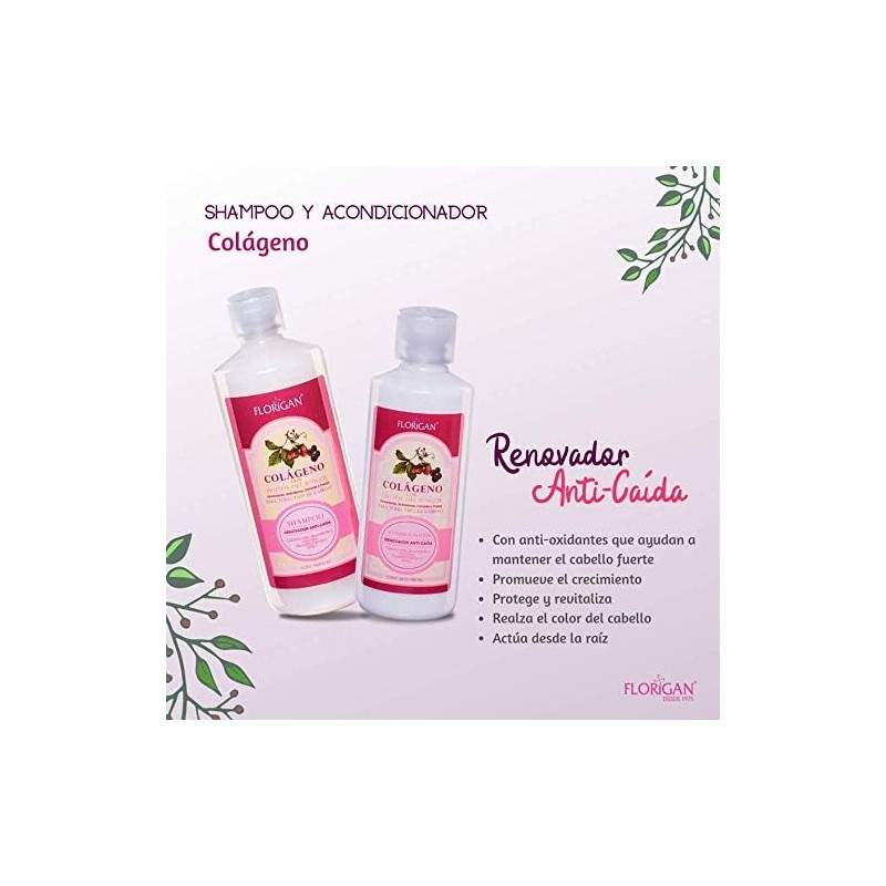 Restorative Antioxidant Collagen Shampoo Florigan® 1lt.