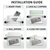 MyGadget 2 x Waterproof Bags [ 22 x 15.5 cm