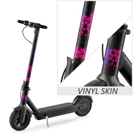 Premium Self-Adhesive Vinyl Decals and Wrap Skins for Adult Electric Scooter - Personalize and Protect Your Ride with Style (Galaxy)