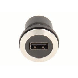 Schlegel 23.001.558 USB Socket Stainless Steel, Type A