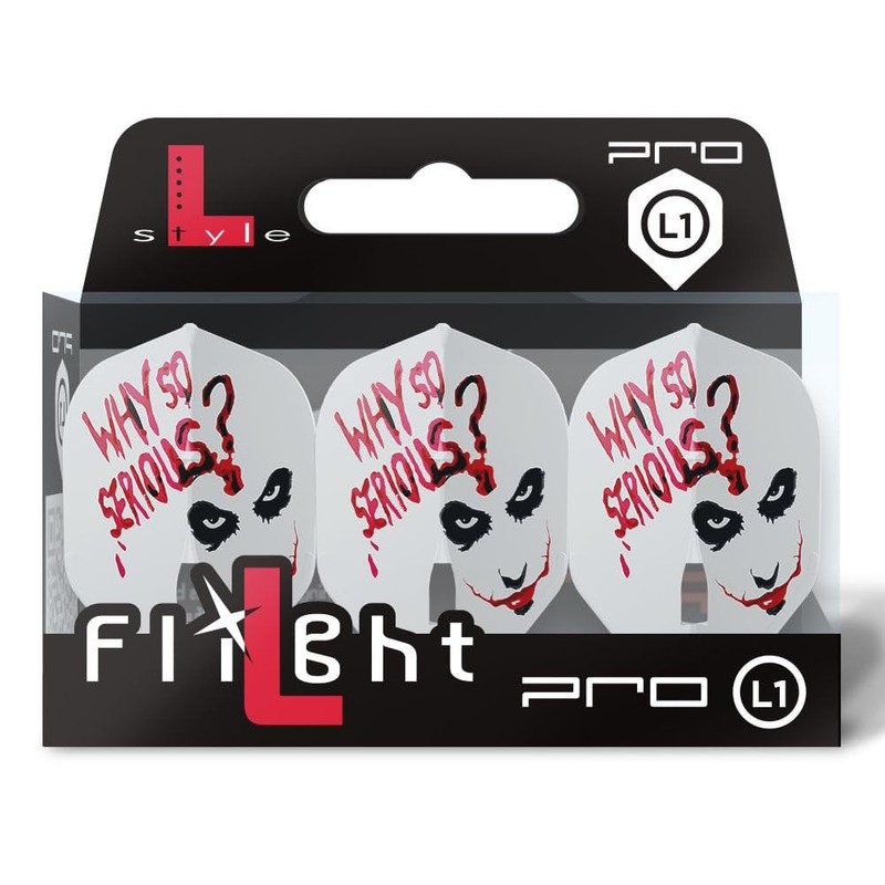 L-Style L1 Pro Joker Dart Shopper Exclusive Dart Flights