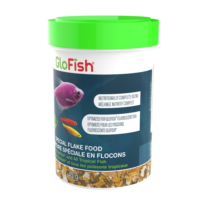 GloFish Special Flake Dry Fish Food for Brightness, 1.59 Oz