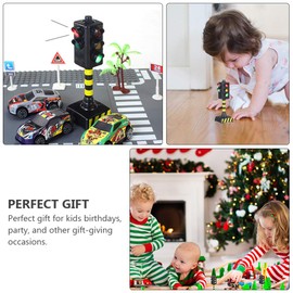 jojofuny Traffic Light Toys 3 Pieces Traffic Light Education Tempran Traffic Light Toy for Toddlers