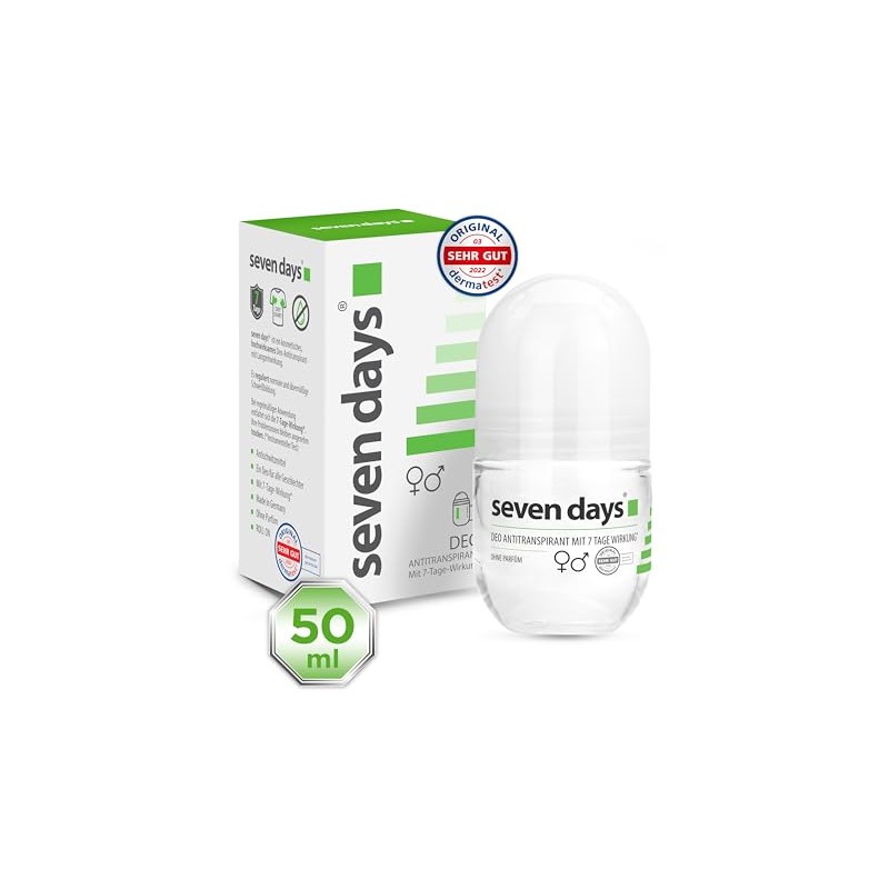 seven days Antitranspirant, 50 ml