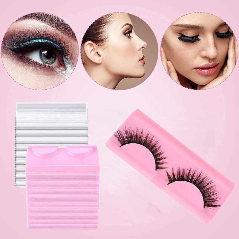50Pcs False Eyelash Storage Box Empty Storage Box Case Unit