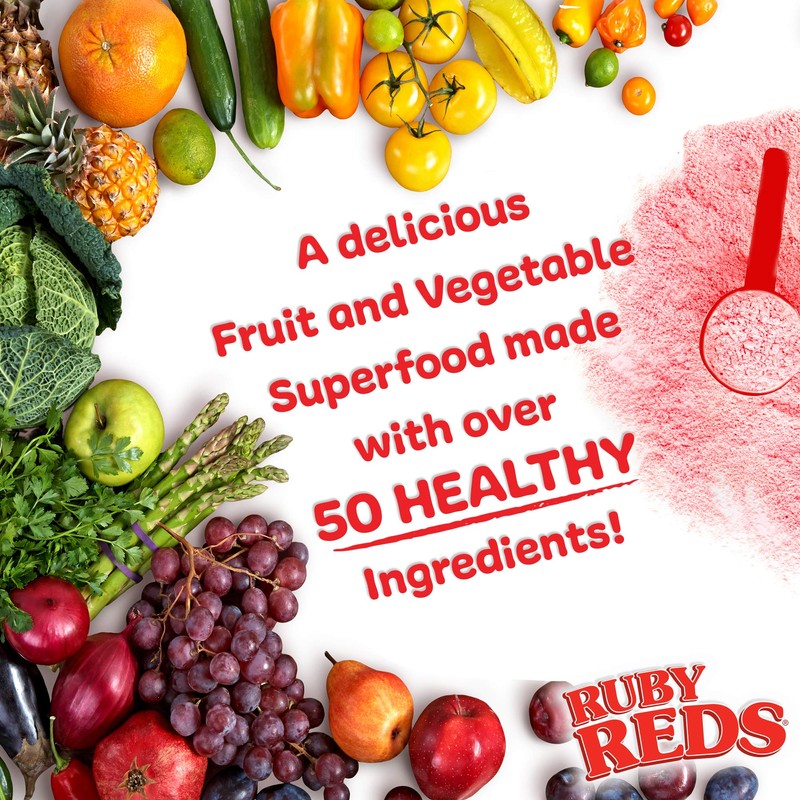 Ruby Reds | Delicious Reds Powder Fruit & Vegetable Supplement
