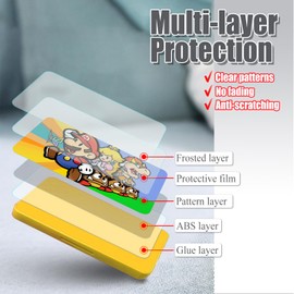 doepeBAE Switch Spiele Aufbewahrung, Switch Spiele Lagerung, Switch Spiele Hüllen Aufbewahrung, Magnetverschluss, Weiches Silikon Futter, Mit 24 Game Card Slots und 24 Micro SD Karten (A05)