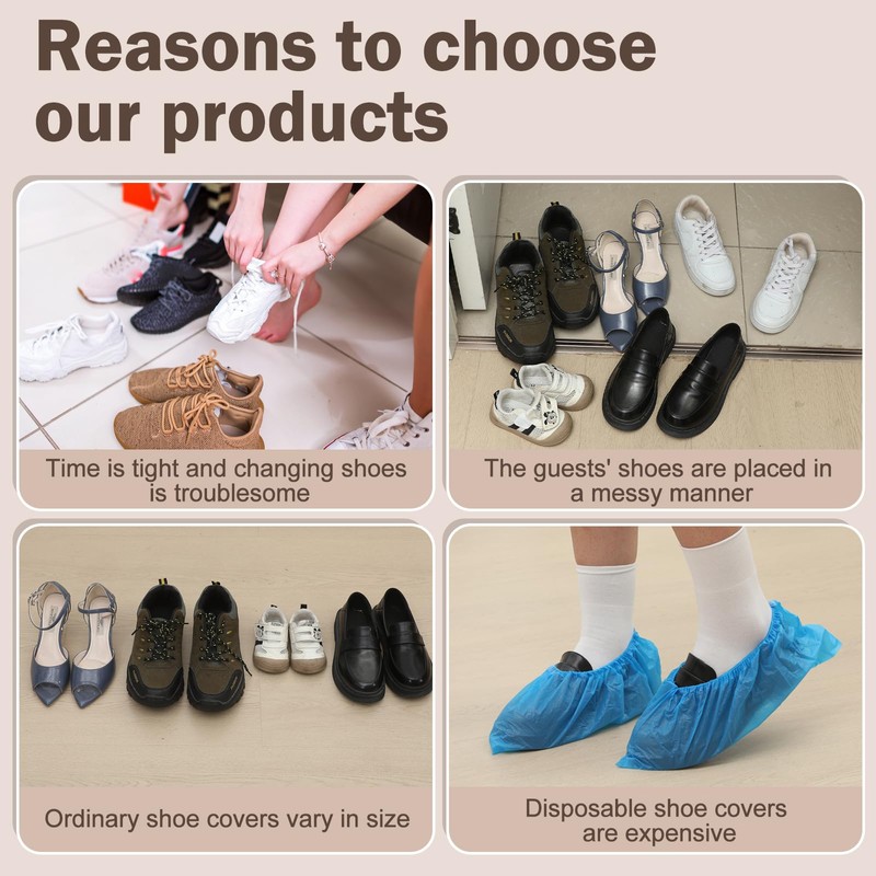 Maitys 2 Pack Floor Protection Film Refill Rolls for Shoe
