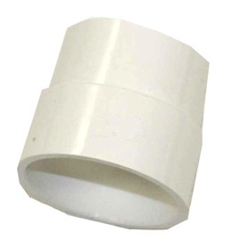 Central Vacuum Cleaner White 2 Inch PVC Valve Extension Fitting