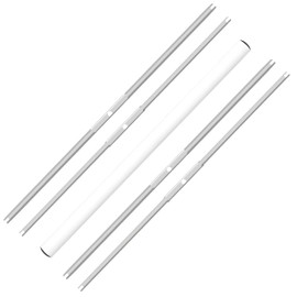 Simple Deluxe 16 Inch Bud Leaf Bowl Trimmer Stainless Steel Blades, Include 2 Serrated 2 Straight Blades