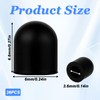 36Pcs Rubber Tips for Stylus Pens, 0.24inch (6mm) Replacement Nibs
