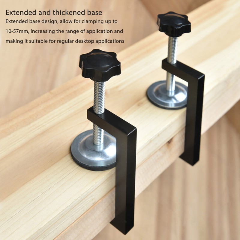 4 Pcs Woodworking Clamp 10 To 57mm Clamping Wood Fixed