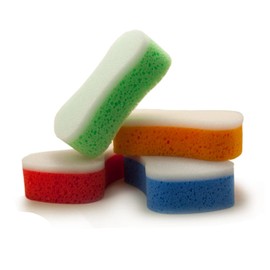 martini SPA - Massage Colour Bath Sponge Tonic Revitalisation PU Assorted Colours Violin 14g Pack of 1