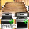 Noodle Board Stove Cover-Wood Stove Top Covers for Electric Stove